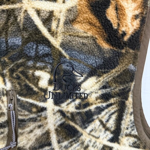 Whitewater Windblocker Vest Men’s XL Ducks Unlimited Camo NWT - Picture 5 of 12